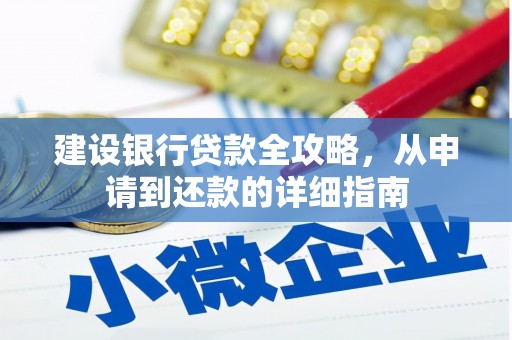 新泰建设银行贷款全攻略，从申请到还款的详细指南