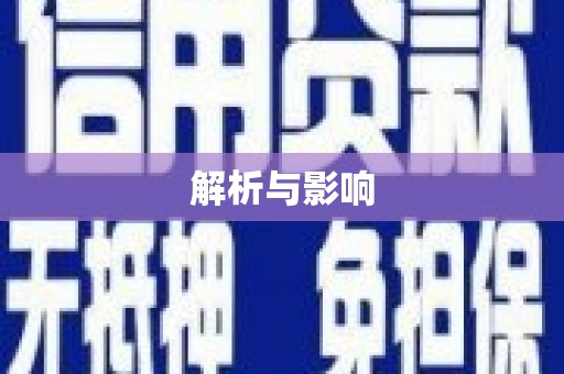 新泰解析与影响