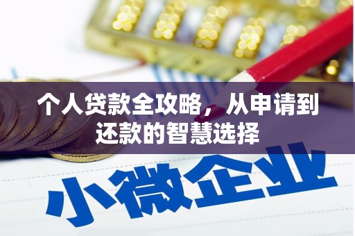 新泰个人贷款全攻略，从申请到还款的智慧选择