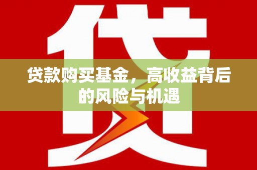 新泰贷款购买基金，高收益背后的风险与机遇