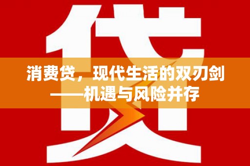 新泰消费贷，现代生活的双刃剑——机遇与风险并存