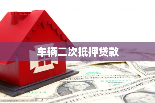新泰车辆二次抵押贷款