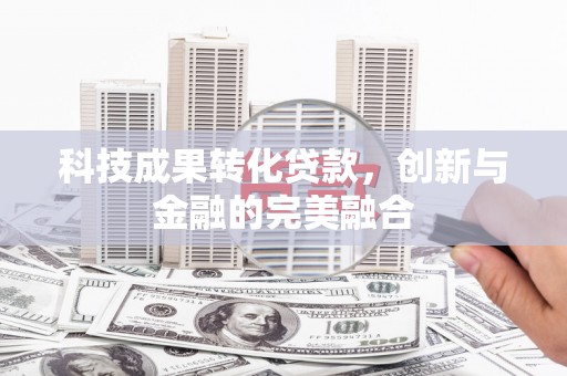 新泰科技成果转化贷款，创新与金融的完美融合