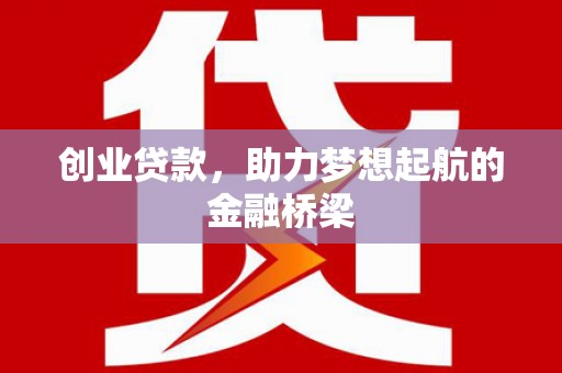 新泰创业贷款，助力梦想起航的金融桥梁