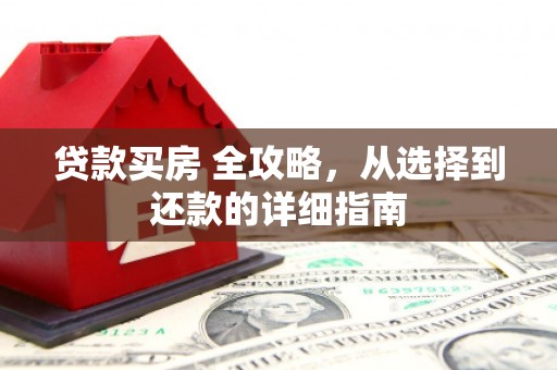 新泰贷款买房 全攻略，从选择到还款的详细指南