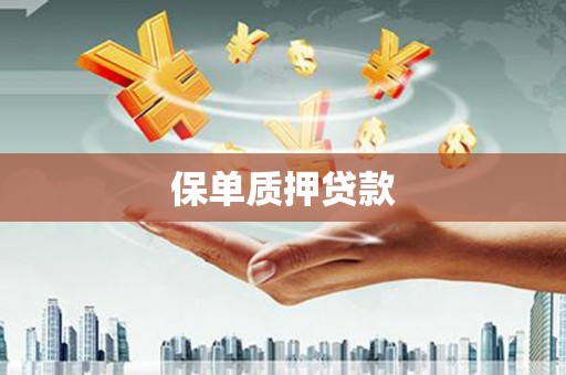 新泰保单质押贷款