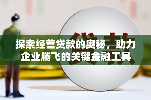 新泰探索经营贷款的奥秘，助力企业腾飞的关键金融工具