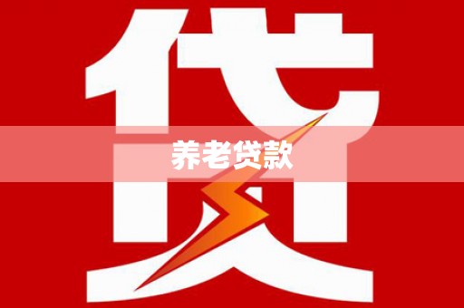 新泰养老贷款