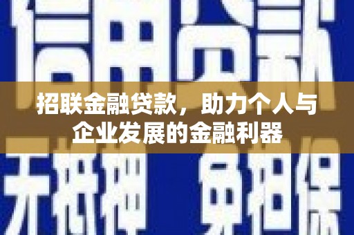新泰招联金融贷款，助力个人与企业发展的金融利器