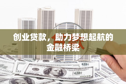 新泰创业贷款，助力梦想起航的金融桥梁