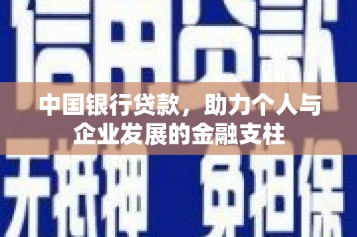新泰中国银行贷款，助力个人与企业发展的金融支柱