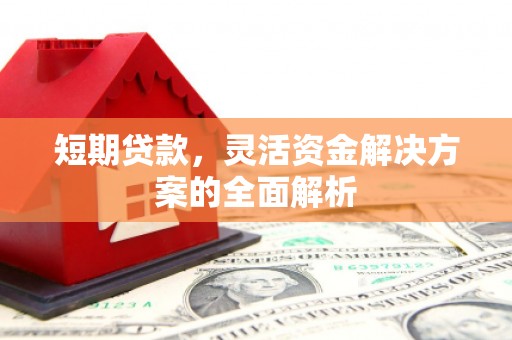 新泰短期贷款，灵活资金解决方案的全面解析