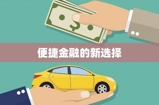 新泰便捷金融的新选择