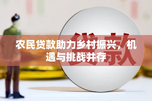 新泰农民贷款助力乡村振兴，机遇与挑战并存