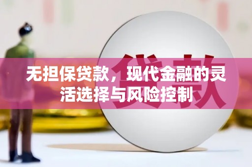 新泰无担保贷款，现代金融的灵活选择与风险控制