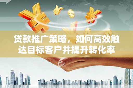 新泰贷款推广策略，如何高效触达目标客户并提升转化率