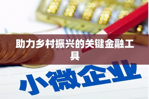 新泰助力乡村振兴的关键金融工具