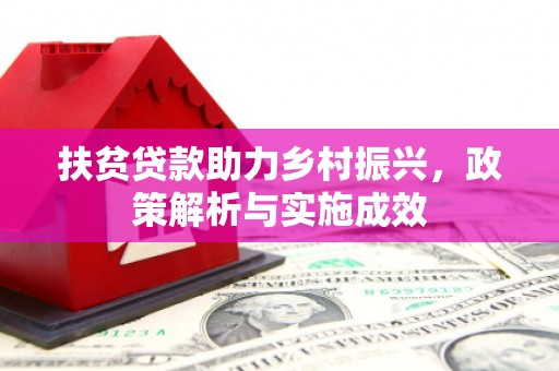 新泰扶贫贷款助力乡村振兴，政策解析与实施成效