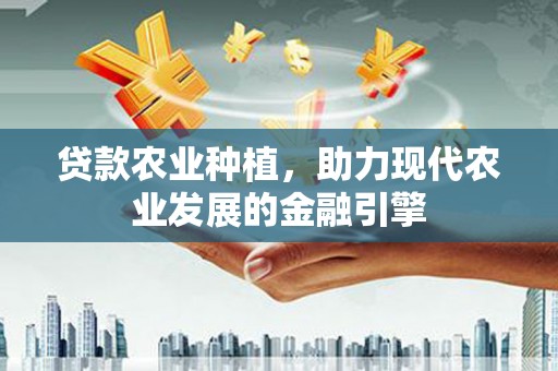 新泰贷款农业种植，助力现代农业发展的金融引擎