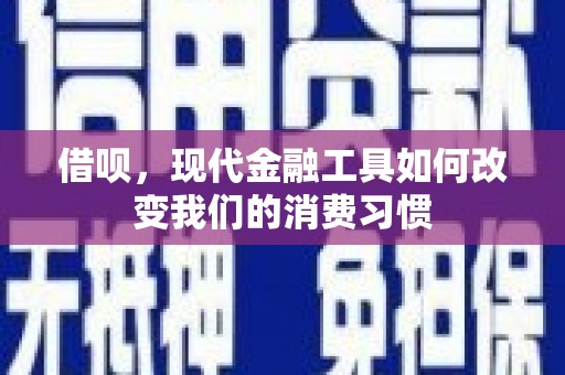 新泰借呗，现代金融工具如何改变我们的消费习惯