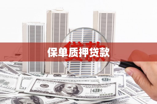 新泰保单质押贷款