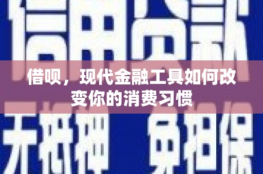 新泰借呗，现代金融工具如何改变你的消费习惯