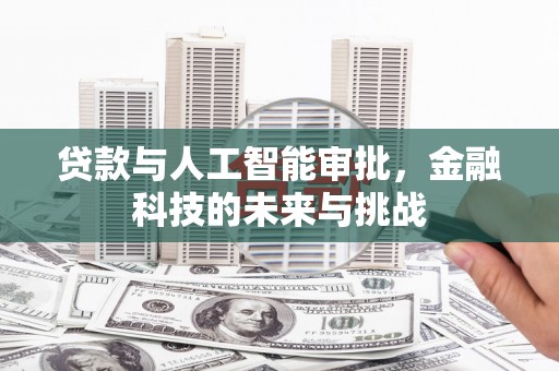 新泰贷款与人工智能审批，金融科技的未来与挑战