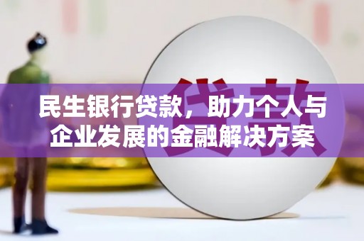 新泰民生银行贷款，助力个人与企业发展的金融解决方案