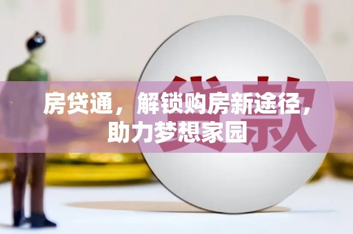 新泰房贷通，解锁购房新途径，助力梦想家园