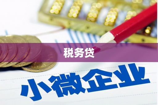 新泰税务贷