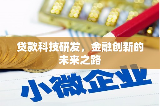 新泰贷款科技研发，金融创新的未来之路