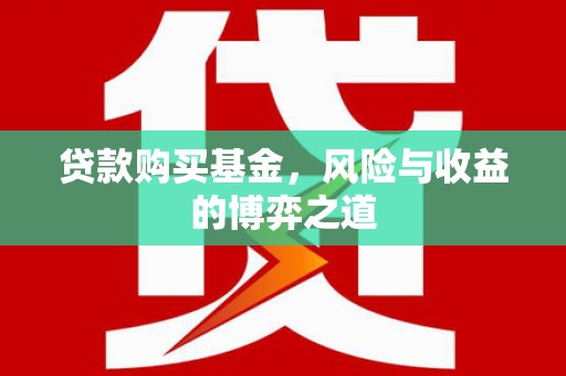 新泰贷款购买基金，风险与收益的博弈之道