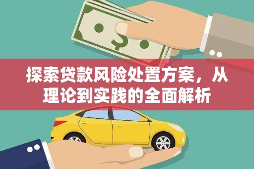 新泰探索贷款风险处置方案，从理论到实践的全面解析