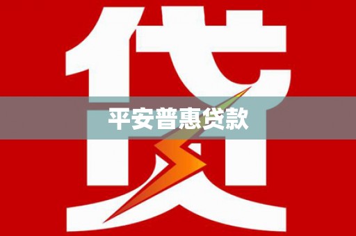 新泰平安普惠贷款