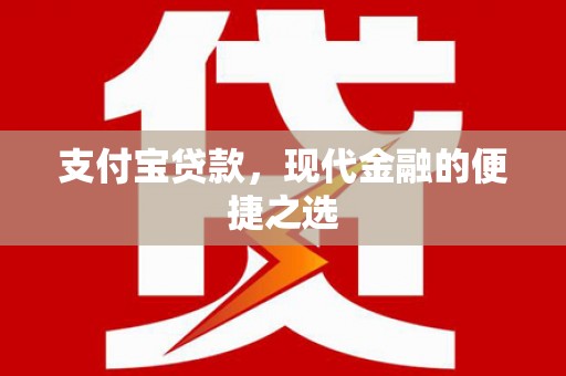 新泰支付宝贷款，现代金融的便捷之选
