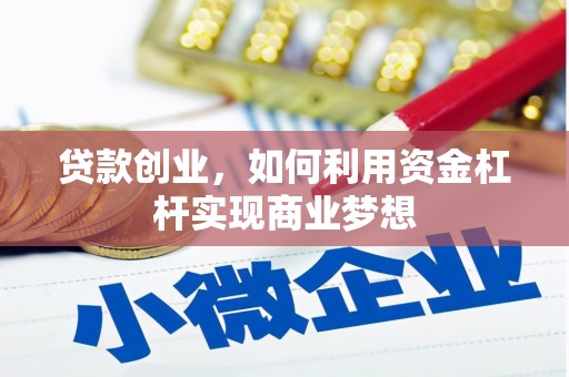 新泰贷款创业，如何利用资金杠杆实现商业梦想