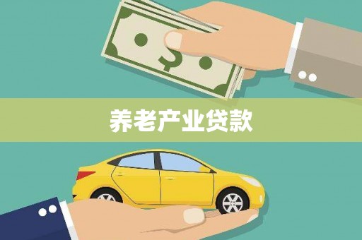 新泰养老产业贷款