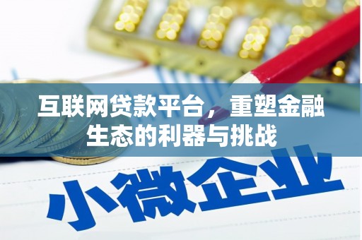 新泰互联网贷款平台，重塑金融生态的利器与挑战