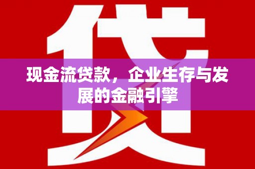 新泰现金流贷款，企业生存与发展的金融引擎