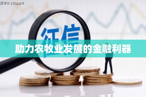 新泰助力农牧业发展的金融利器