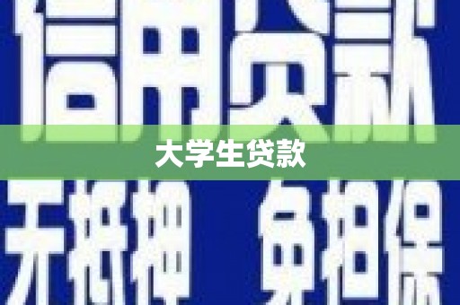 新泰大学生贷款