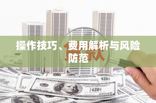 新泰操作技巧、费用解析与风险防范